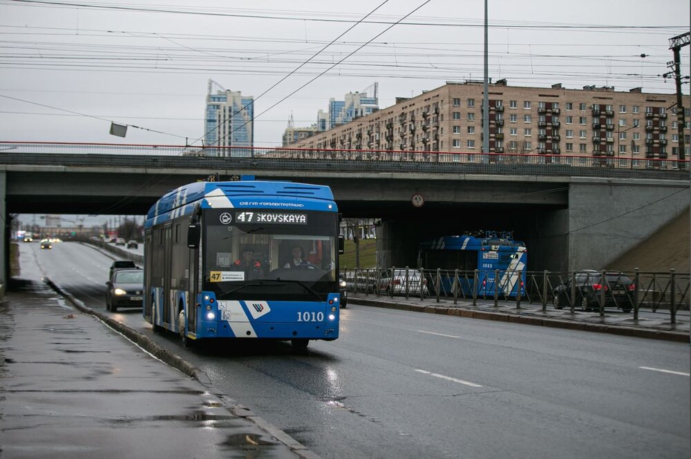 Parciální trolejbus na snímku z března 2020. (foto: Gorelektrotrans)