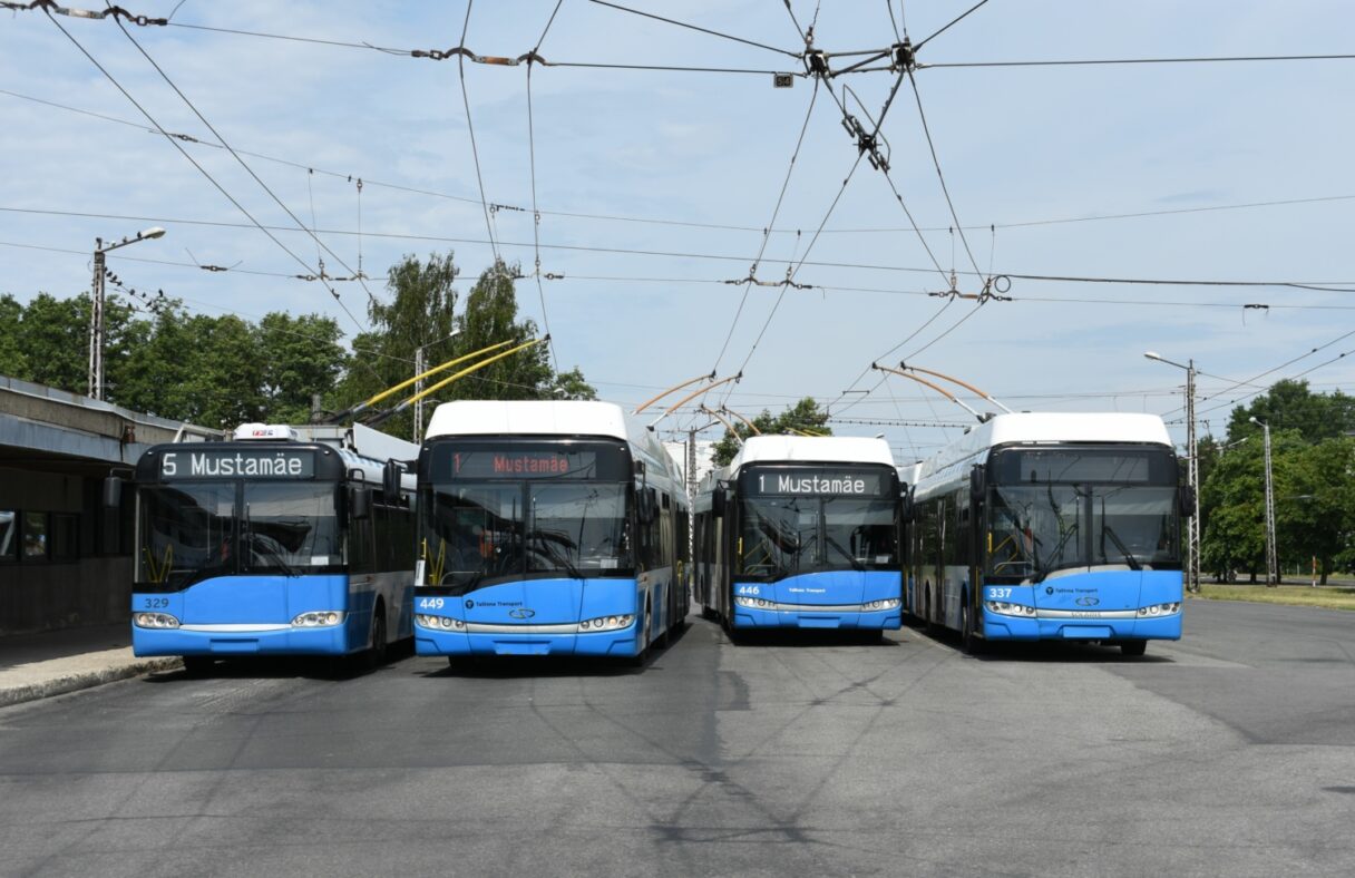 Tallinn zastaví od 1. 11. 2024 provoz trolejbusů. Do doby dodání nových