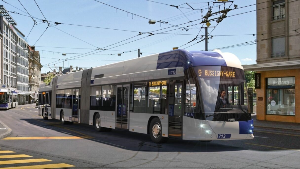 HESS dodá přes 100 trolejbusů do Luzernu a Lausanne