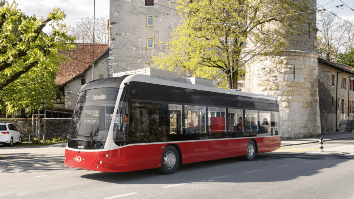 Švýcarský HESS vyrobí po takřka 40 letech 12m trolejbusy