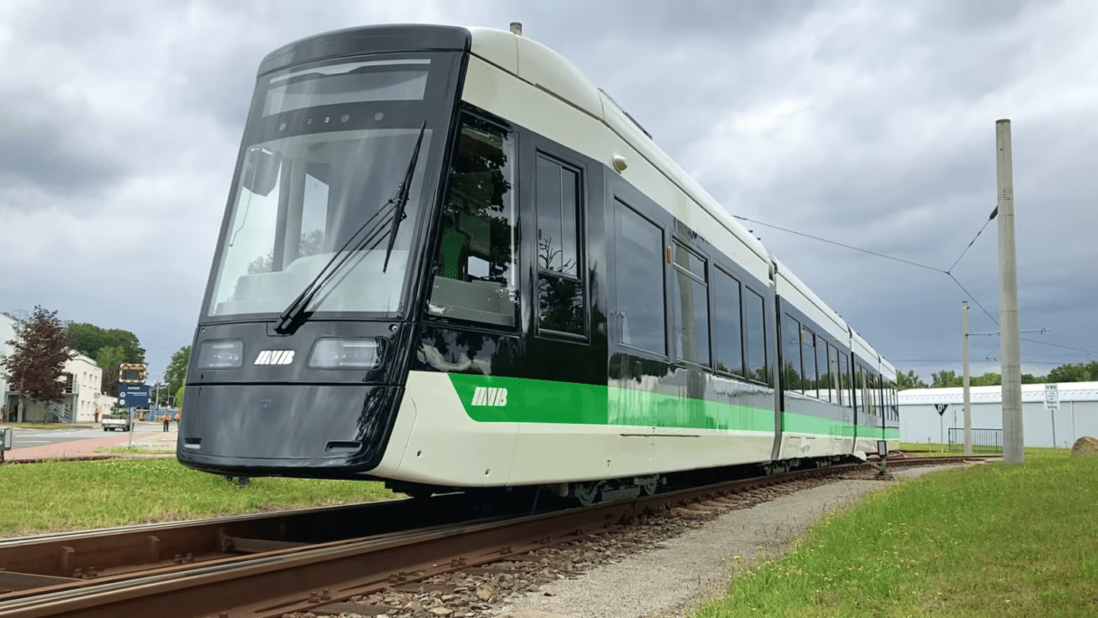Magdeburg ukázal své nové tramvaje Flexity