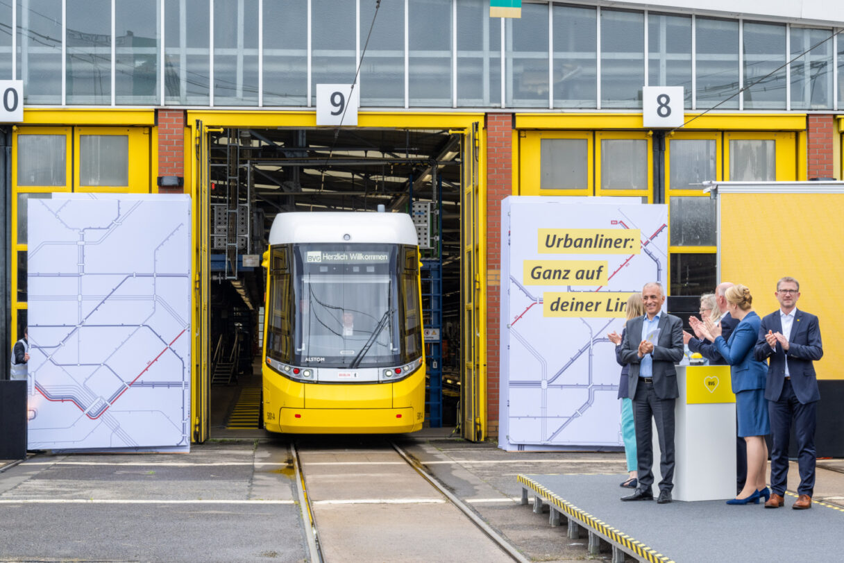 Z Flexity je Urbanliner. Berlín představil první novou tramvaj