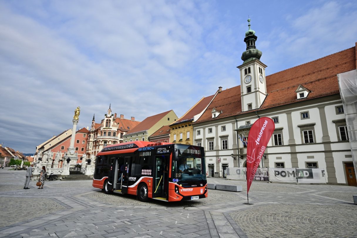 Slovinský Maribor spustil provoz další elektrobusové linky