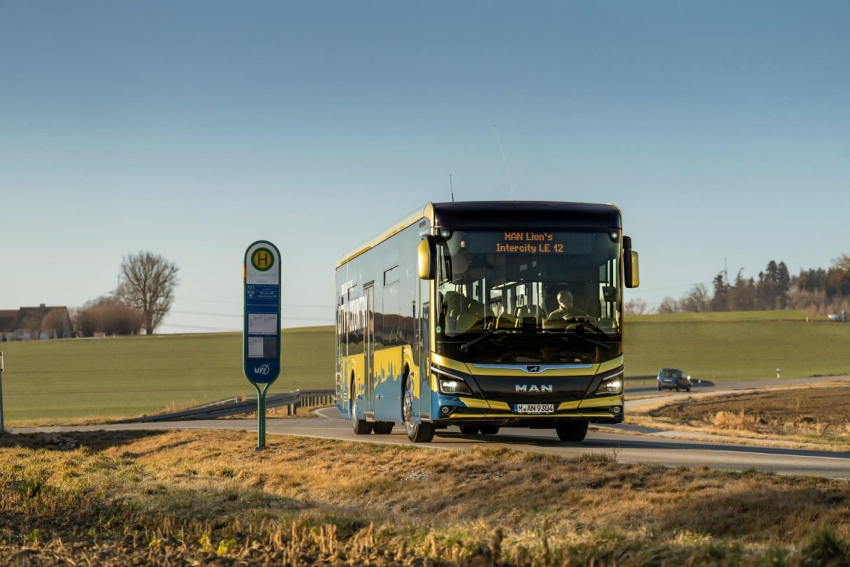 ZDAR na Vysočině nasadí autobusy MAN Lion’s Intercity LE 12