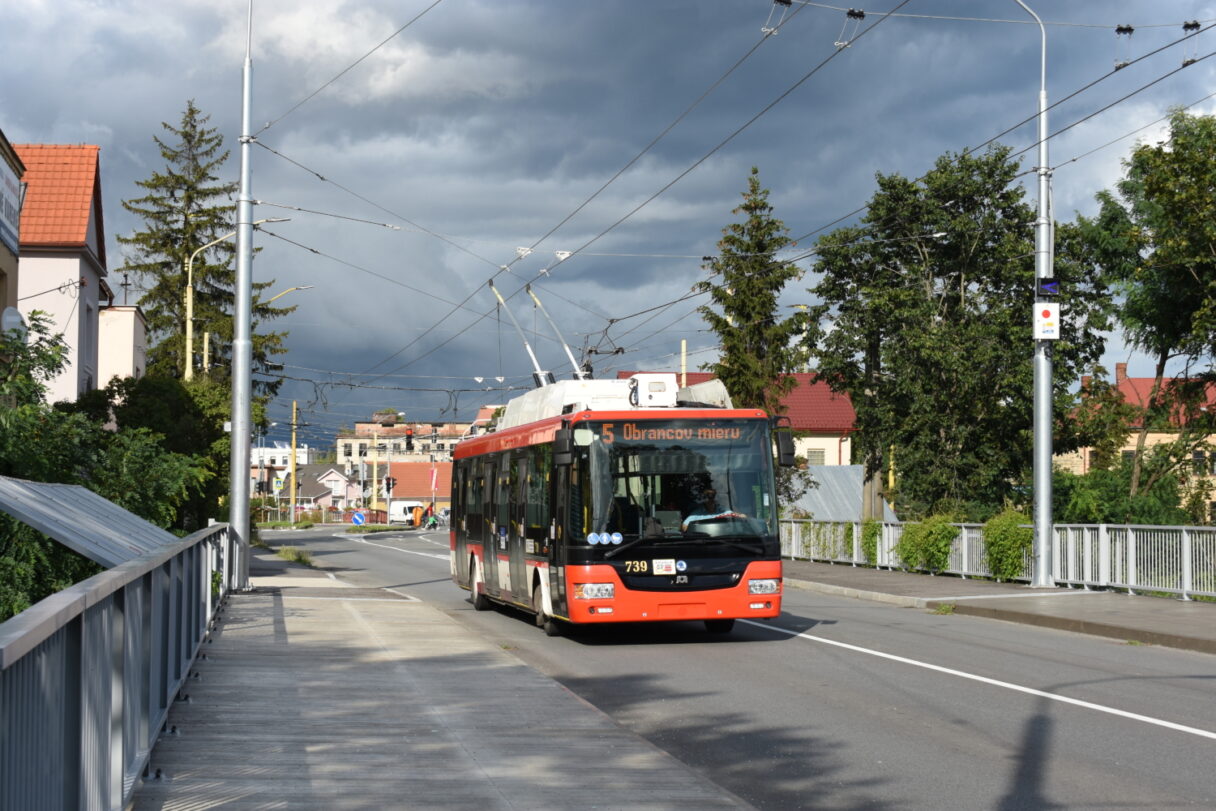 Prešov poptává ojeté trolejbusy a autobusy