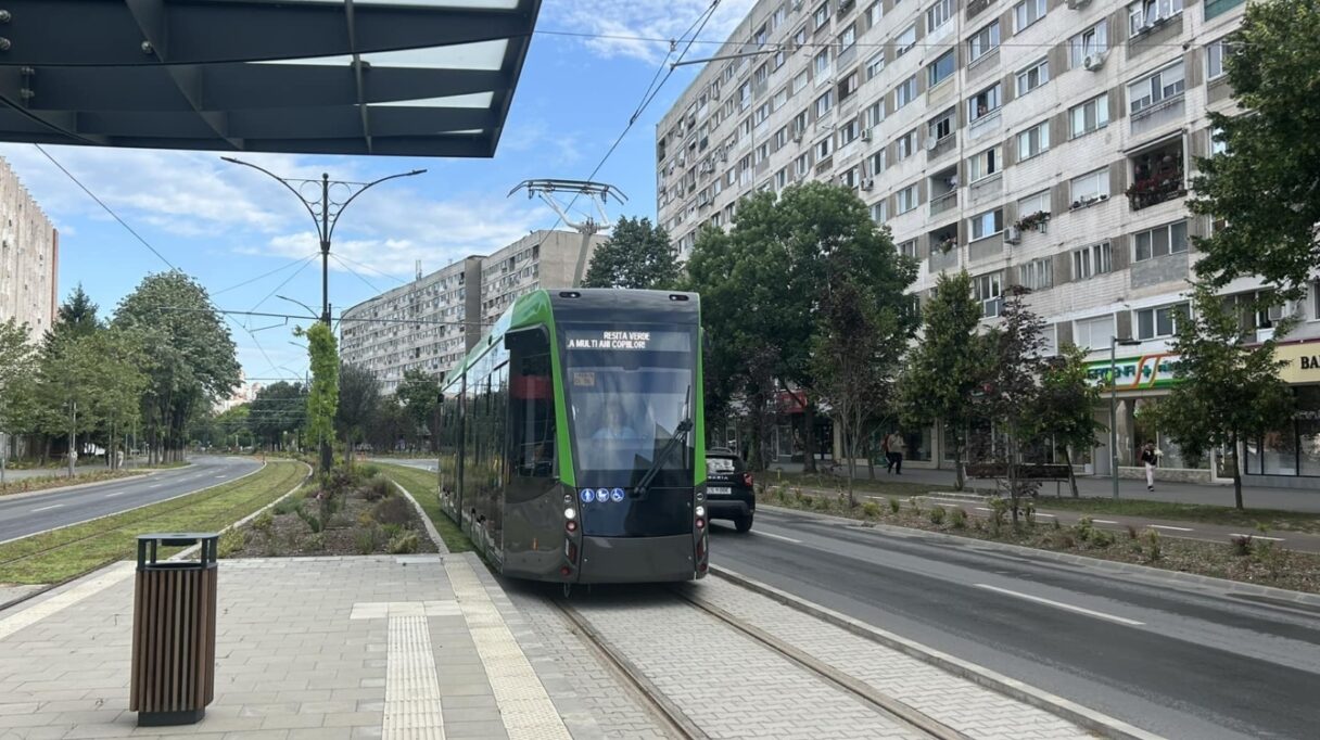 Návrat tramvají do rumunského města Reșița