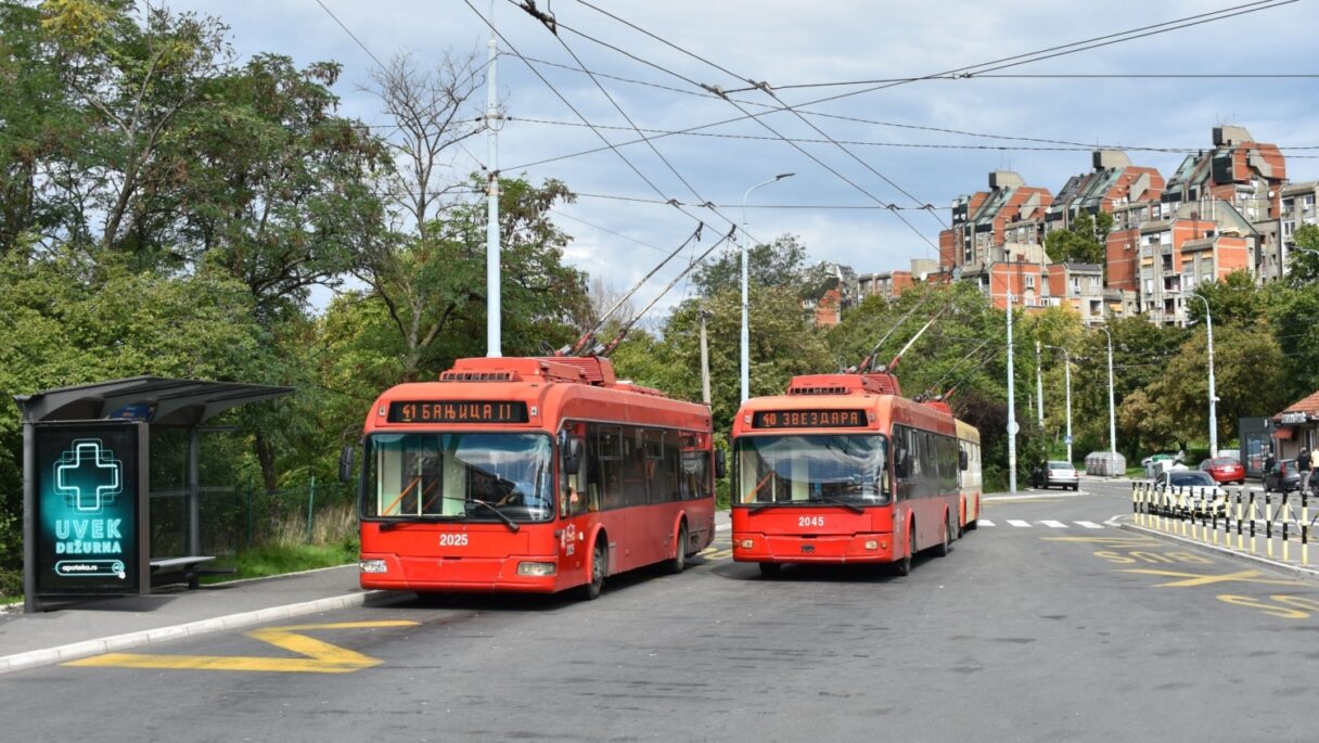 Bělehrad rozhodl o zrušení trolejbusů