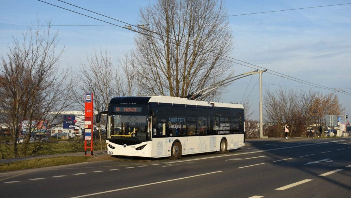 Praha si koupila trolejbus Škoda 36 Tr