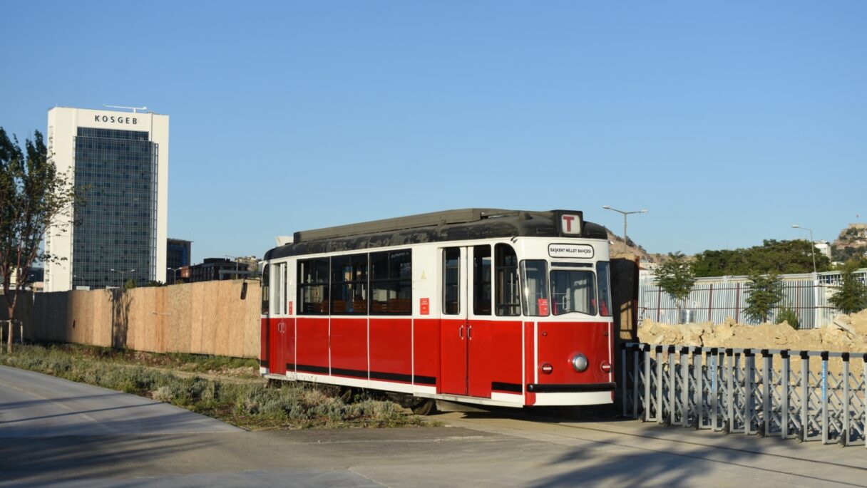 Bateriové tramvaje Gotha v turecké Ankaře