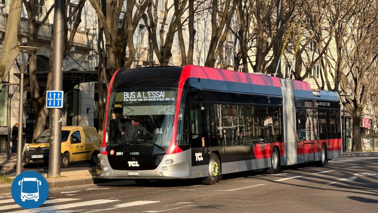 HESS zahájil dodávky trolejbusů druhé série do Lyonu