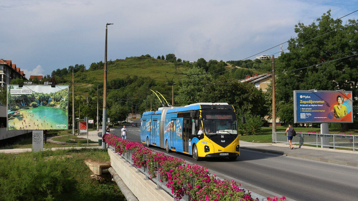 Solaris dodá 10 trolejbusů Trollino 18 do Sarajeva